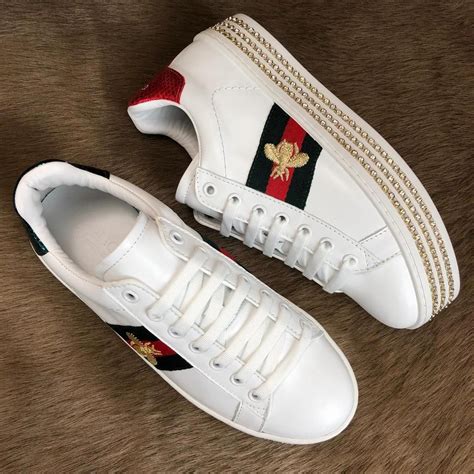 gucci platform sneakers with crystals|platform Gucci sneakers women.